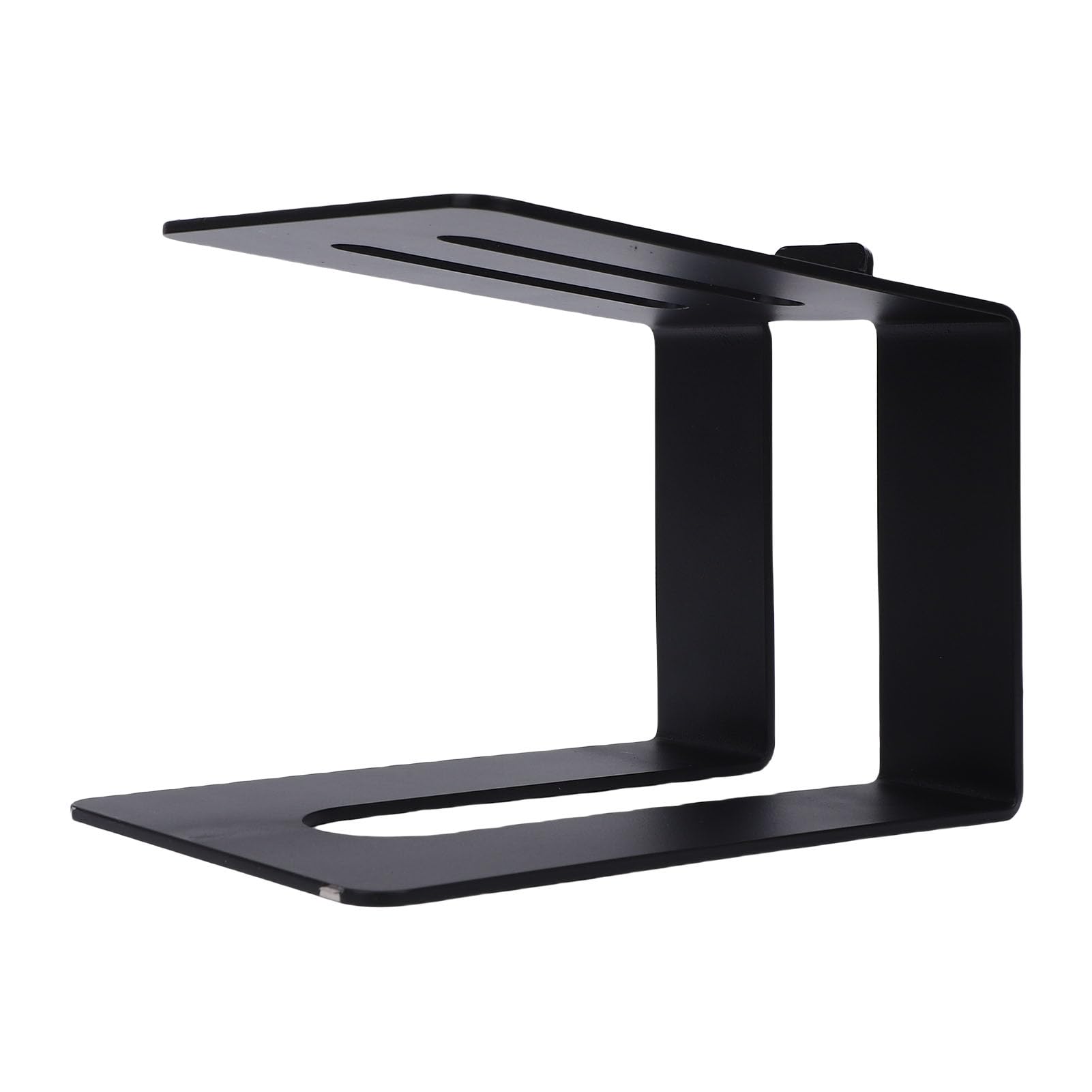 Soporte Altavoces Ajustable, Soporte Escritorio Acero con Absorción Impactos, 6.8 Kg Carga, para Monitores Estudio y Oficina en Casa