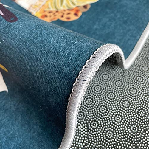 Image of HomeCloud Anti Fatigue Kitchen Rug Printed Thick Anti Slip, Washable, Big Size, Designer Folding Kitchen Mat for Home BedroomStandard Size (41 x 122 cm 41 x 61 cm) ( Kitchen Beautiful hme)