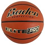 Baden | Elite Pro | Composite Indoor Game Basketball | Premium Quality for Professional Play | Youth, Women & Men's (Elite Pro, Size 7 (29.5