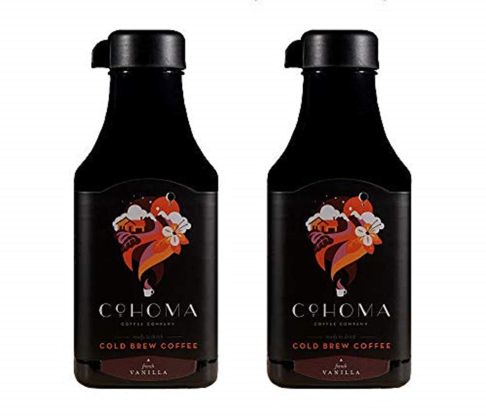 Cohoma Coffee French Vanilla Cold Brew Coffee I Ground Coffee | Pack of 2 * 1.05L Bottles I Ready-to-Drink Coffee I Made with 100% AA+ Grade Single-estate Arabica (B089KRY6QX) Amazon Price History, Amazon Price Tracker
