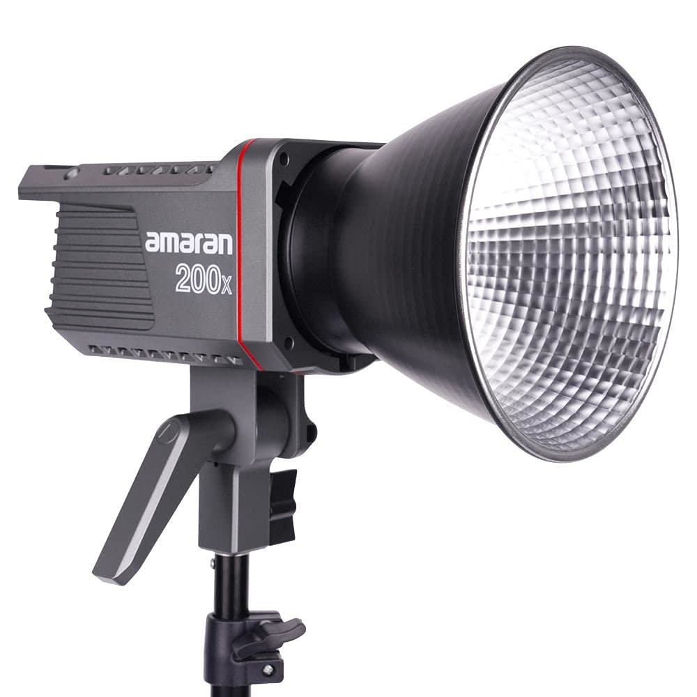 Aputure Amaran 200x Bi-Color LED Video Light, 250W 2700-6500k 51600lux@1m Bluetooth App Control 9 Bu