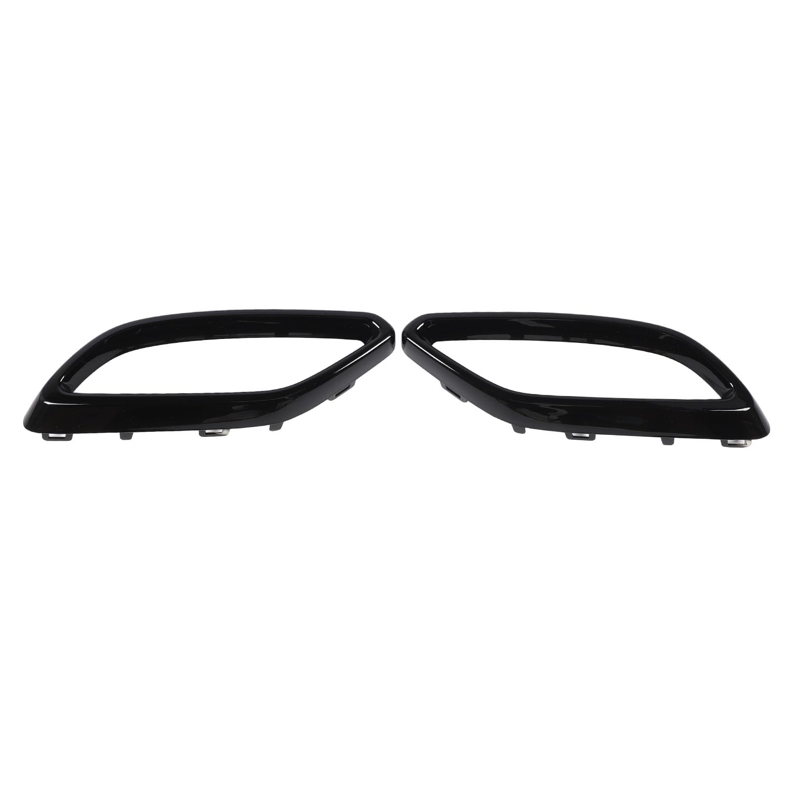 1 Paar Tippabdeckung, 1184920200 Universelles Links Rechts Dekoratives Deckungsverkleidungszubehör für die CLA -Klasse C118 A M G LINE 2020 Bis 2024 (black)