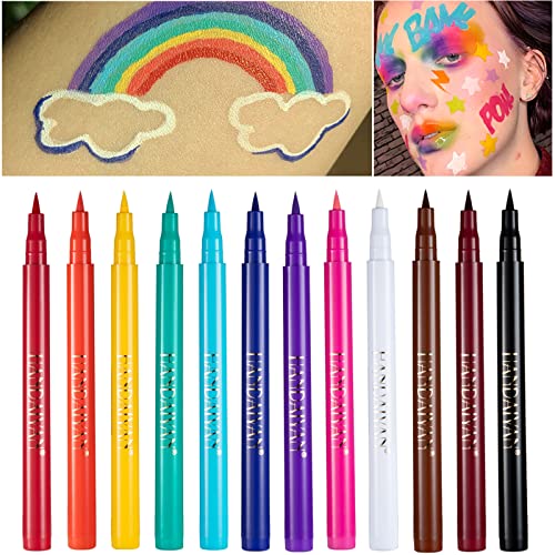 Dekrion Liquid Eyeliner, Red Eyeliner Liquid thumb #6