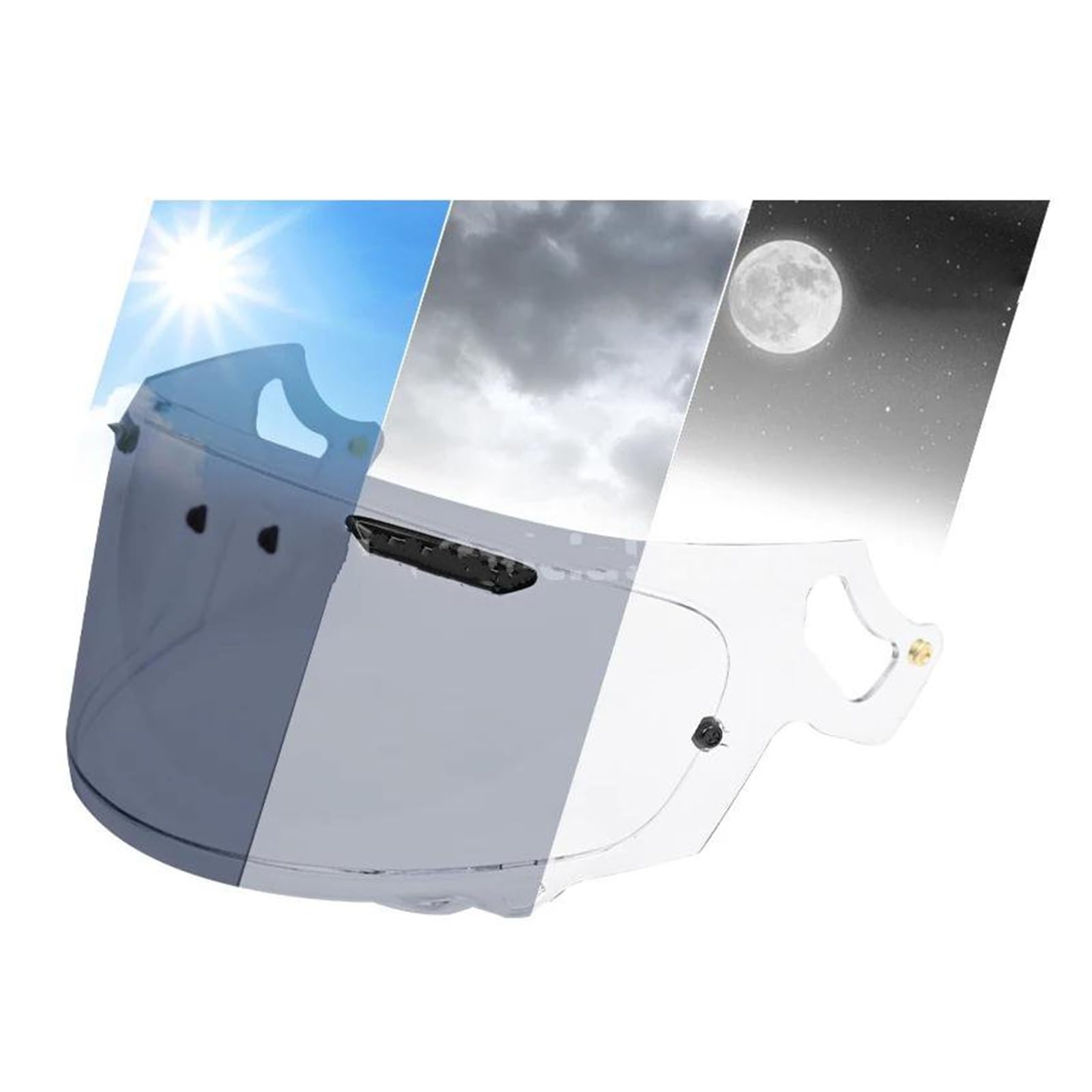 XYJTC Motorcycle Photochromic Visor for ARAI RX-7X RX7X RC RX-7V RX7V PAPIDE-NEO XD VAS-V Astro-GX Quantum-X Signet-X Chaser-X Quantic