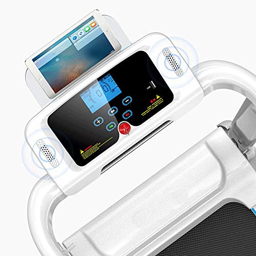 Caminadora eléctrica plegable con amortiguación y pantalla LCD miniatura 5