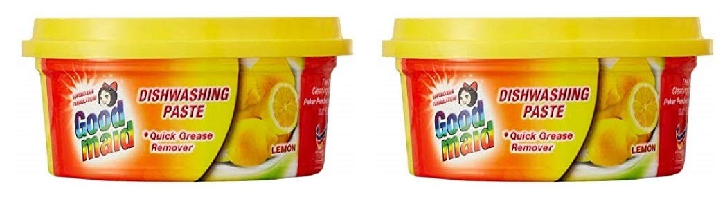Good Maid Dishwash Paste Lemon (400 g)- Pack of 2