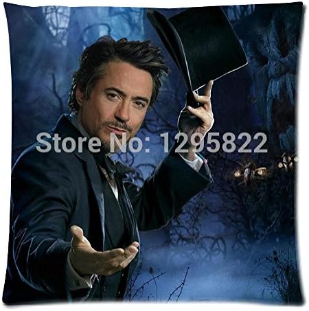 So Cool Flying Iron Man 3 Robert John Downey Jr Custom Zippered Throw Pillow Cases Size 18X18 Inch (One Side) Best Gifts Idea (Pc18-936)