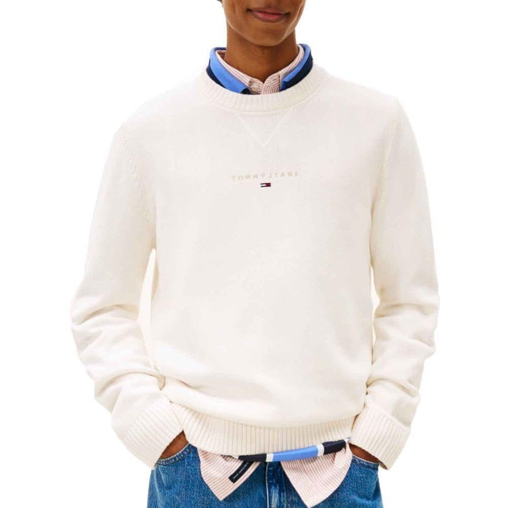 TJM SLIM TNL LINEAR SWEATER Kazak Erkek