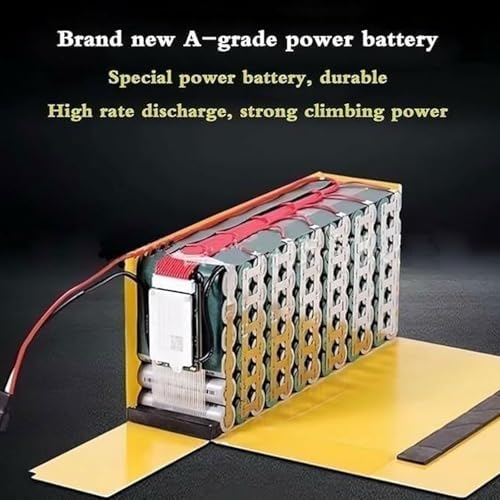 Baterías recargables para e-bike 36V 40Ah pack de litio 10S5P con BMS 6