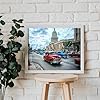 OKSGYTA Painting Old Cars Classic Cars Havana Painting by Numbers DIY Unique Canvas Oil Painting Kit Digital Painting 16x20inch Without Frame #2