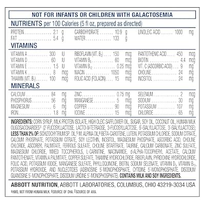 Similac 360 Total Care Sensitive Infant Formula for Fussiness & Gas Due to Lactose Sensitivity, Has 5 HMO Prebiotics, Baby Formula Powder, 34.9-oz Value Can, Pack of 3