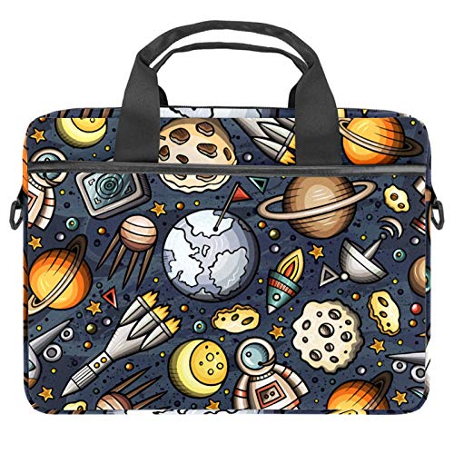 Sacoche bandoulière 13-14" motif astronaute pour emporter votre ordinateur et tablette au café