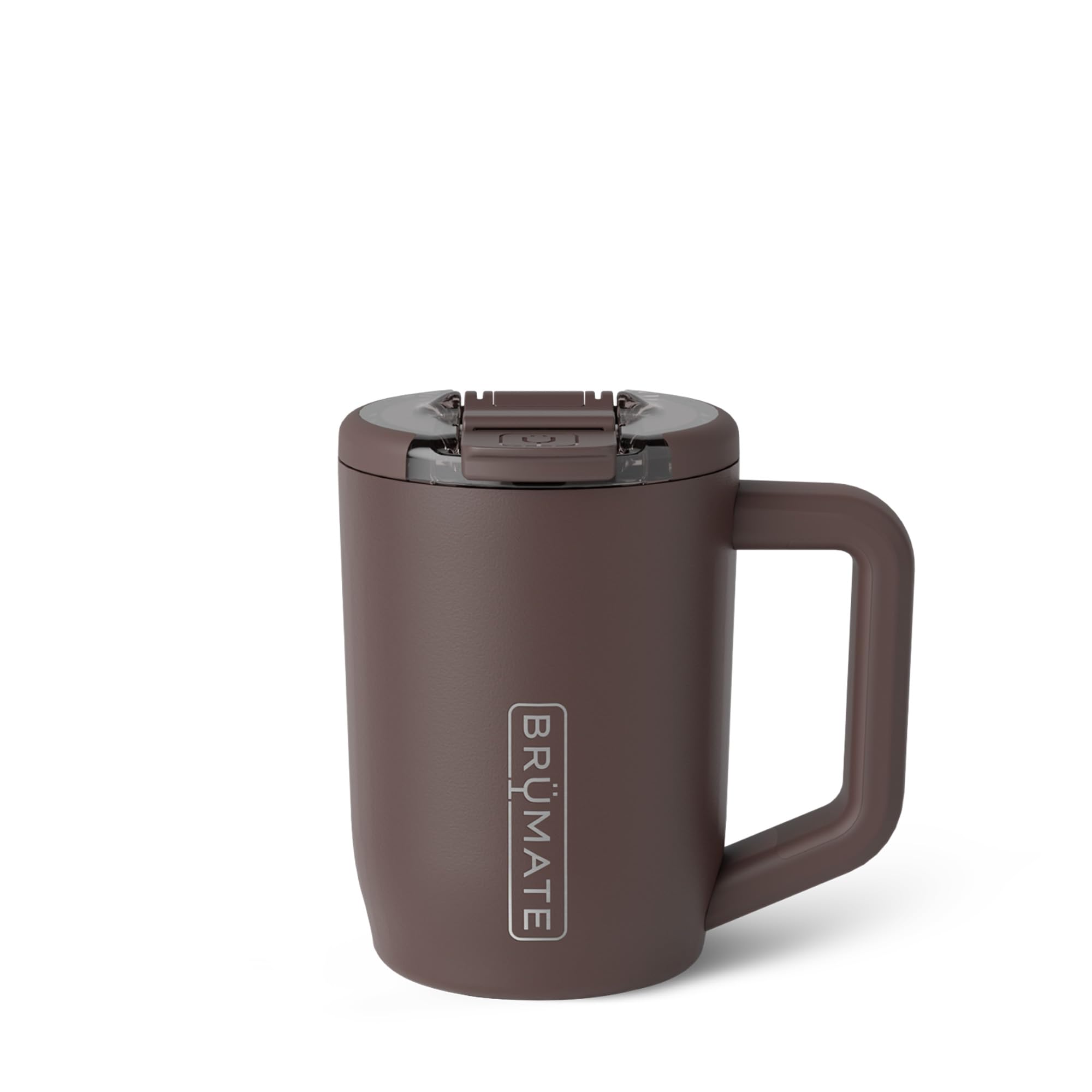 BrüMate Müv - 15oz 100% Leak Proof Insulated Coffee Mug with Handle & Lid - Stainless Steel Coffee Travel Mug - Double Walled Coffee Cup (Java)