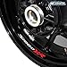 psler Motorrad Reifen Reflektierende Aufkleber Felgenaufkleber für S1000XR