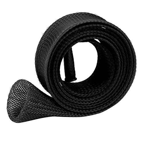 Alomejor Caña de Pescar Fundición Caña de Pescar Funda Protectora Polo Glover Punta Protector Bagfor Fly Spinning Casting Pesca en el mar(Black)