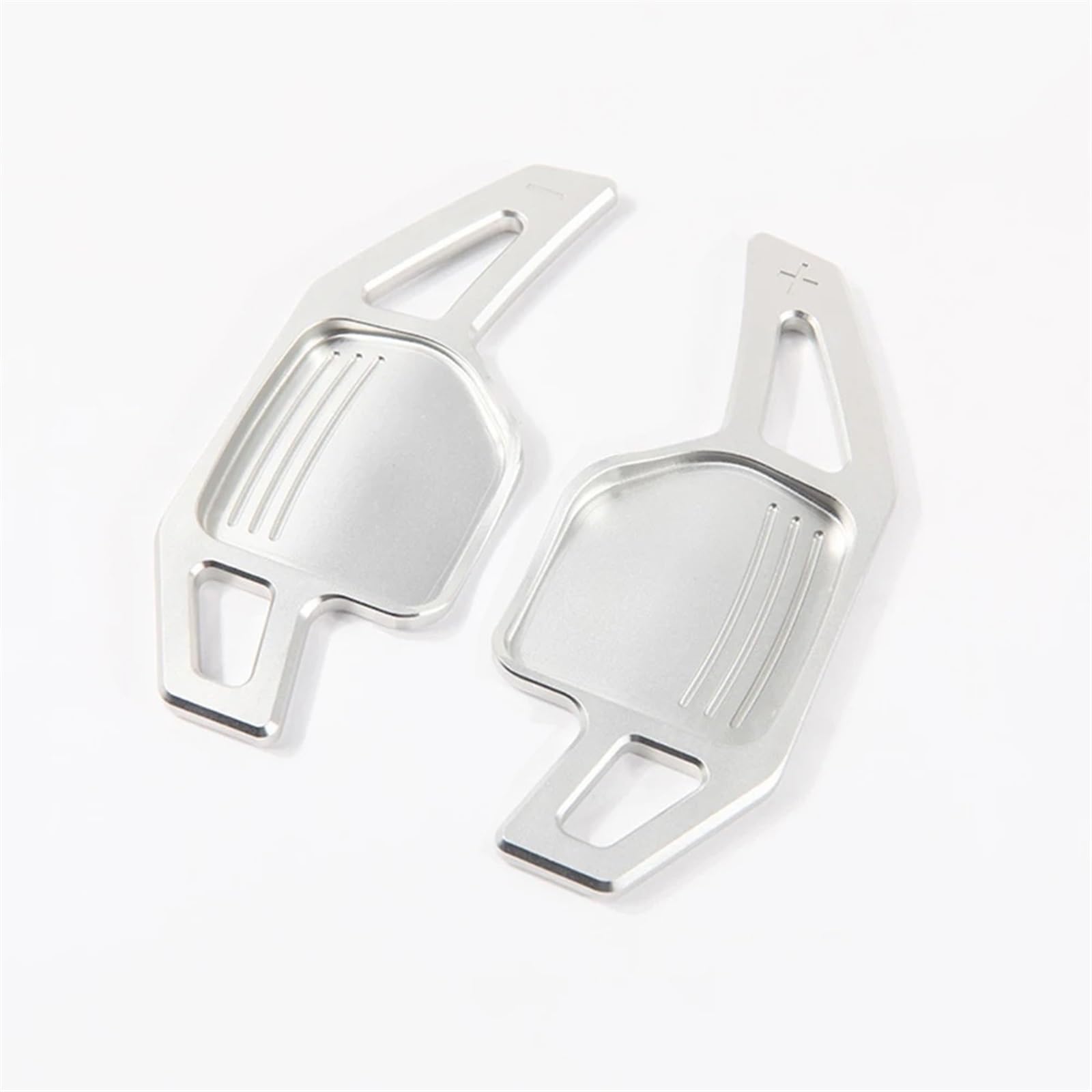 MRRRVFOEX Car Paddle Shifter Compatible with for TT for TTS for TTRS MK2 8J 2006 2007 2008 2009 2010 2011 2012 2013 2014 Steering Wheel Paddles Extension Shifters(Silver)