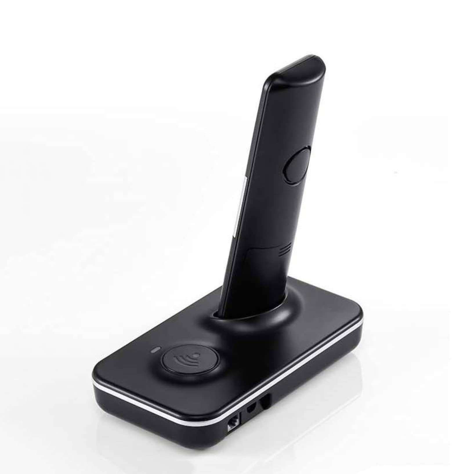 Telefono Cordless per La Casa con ID Chiamante Parlante A 1,9GHz Espandibile Fino A 5 Portatili, Lingue di Visualizzazione Multiple