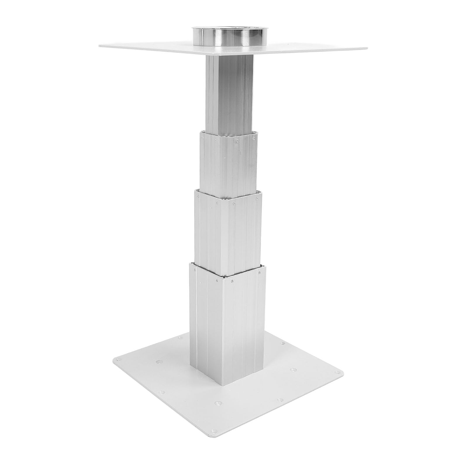 Pata de Mesa de Aluminio para RV, Manual Ajustable 250-650mm, para