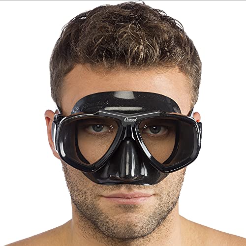 Gafas de buceo Cressi Focus de doble cristal templado compatible con lentes graduadas 4