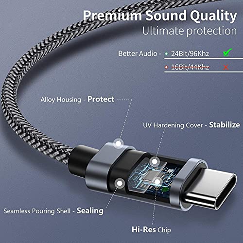 Aux Cable USB-C a Jack 3.5mm para Audio en Auto miniatura 5