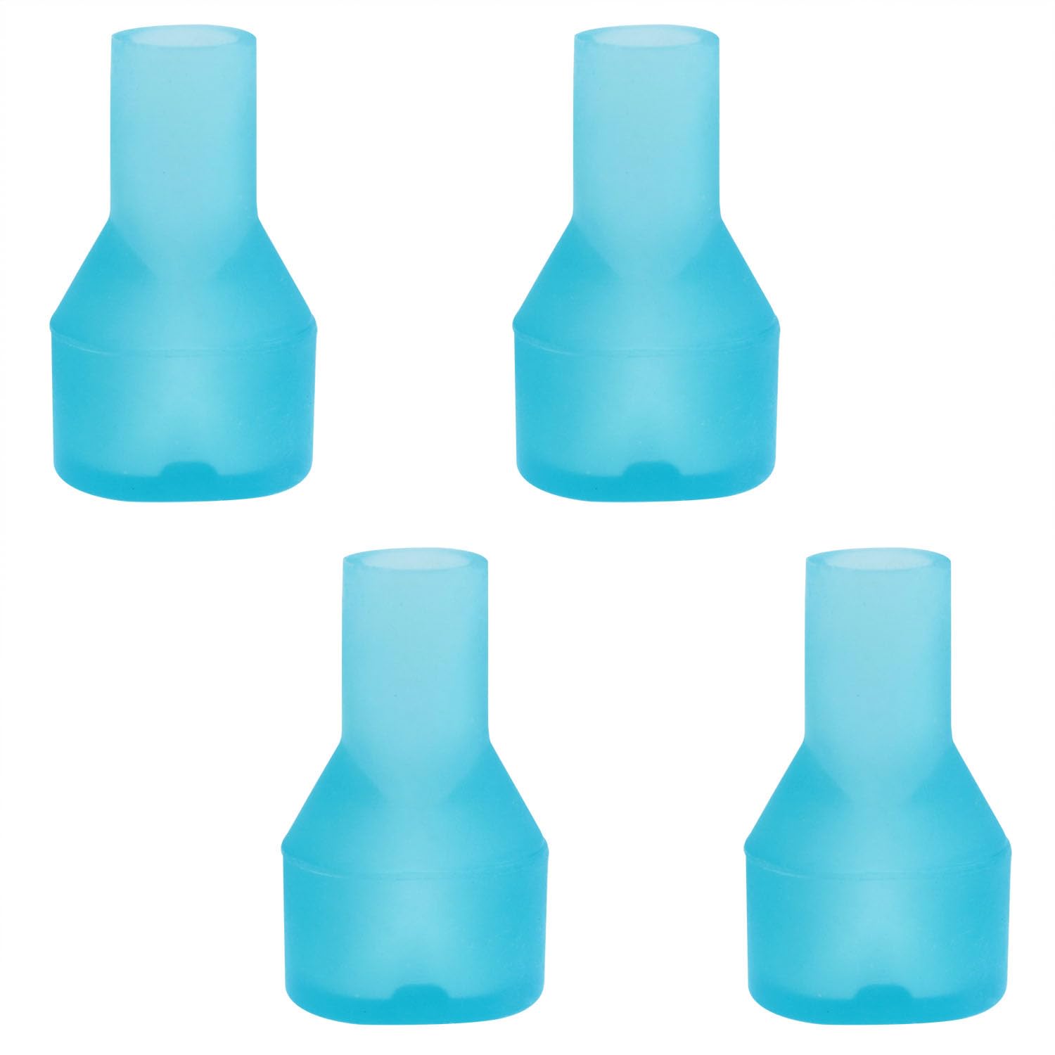 zutisay Blue Replacement Water Bag Pack Valve Water Bag Bite Valve Nozzle Hydration Pack Suction Valve Mouthpiece for Most Water Bags (Blue) 4pcs
