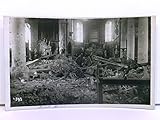  seltene AK Breslau, das zerstörte Innere einer Kirche; Feldpost 1918; Polen, Boleslawiec, Schlesien