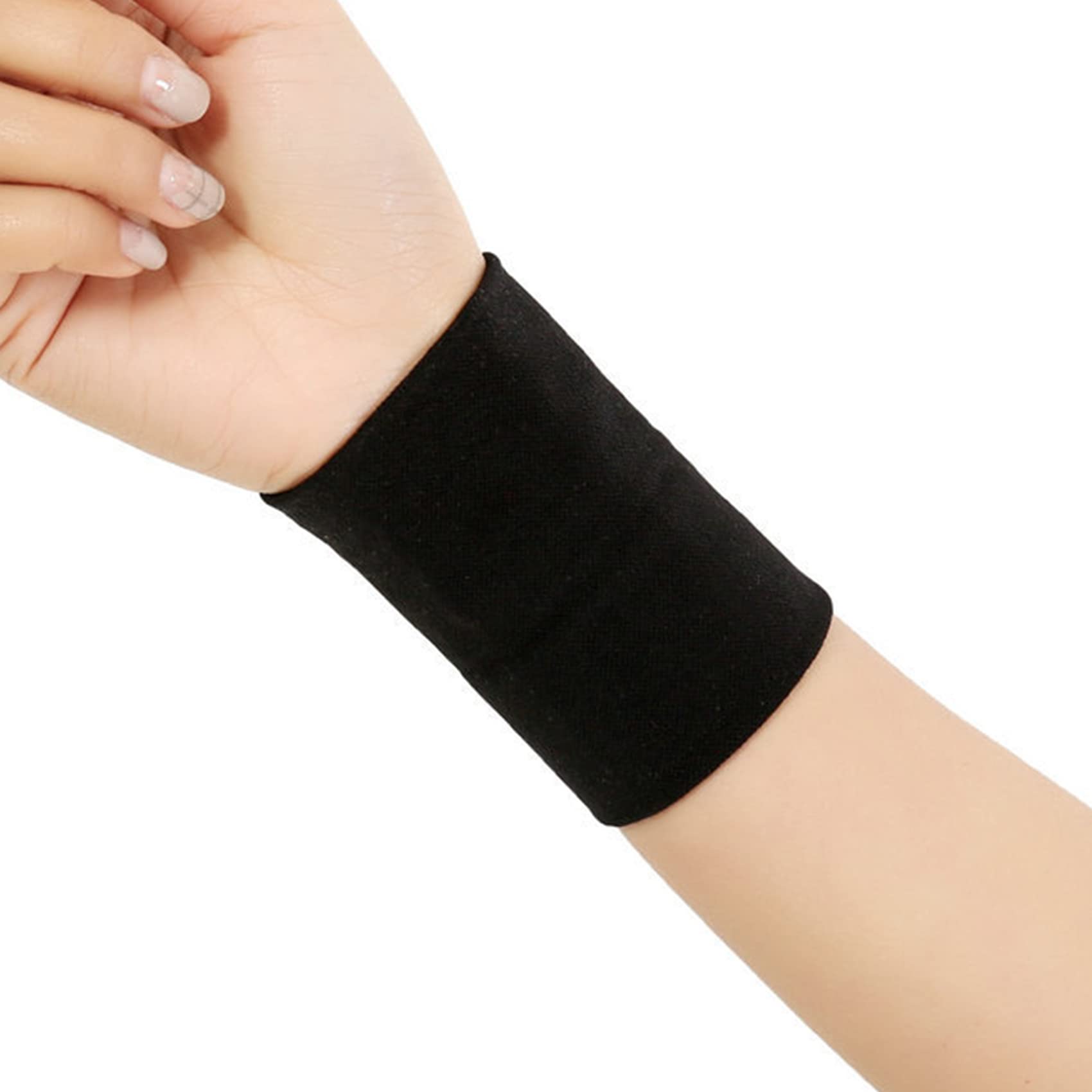 Unisex Sport Wrist Brace 1 Pc Elastic Thin Wrist Bands Breathable Support Pain Relief Compression for Wrist Swelling