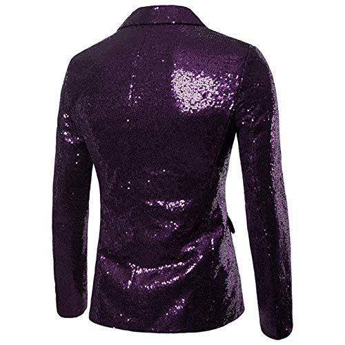 Veste décontractée lilas homme au charme unique