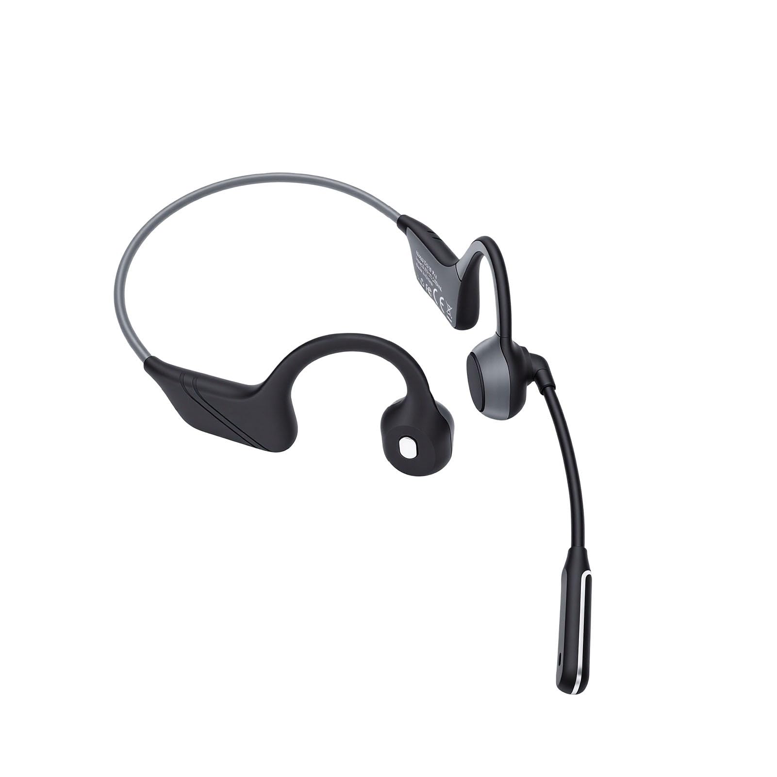 Denash Casque à Conduction Osseuse, Microphone Antibruit