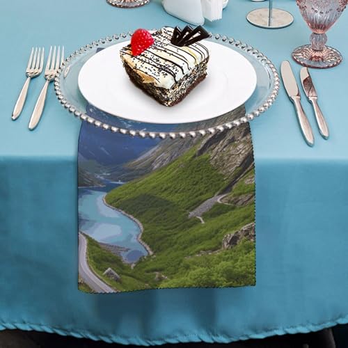 Servilletas de Tela Floral Norwegian Fjords Pack 2 miniatura 4