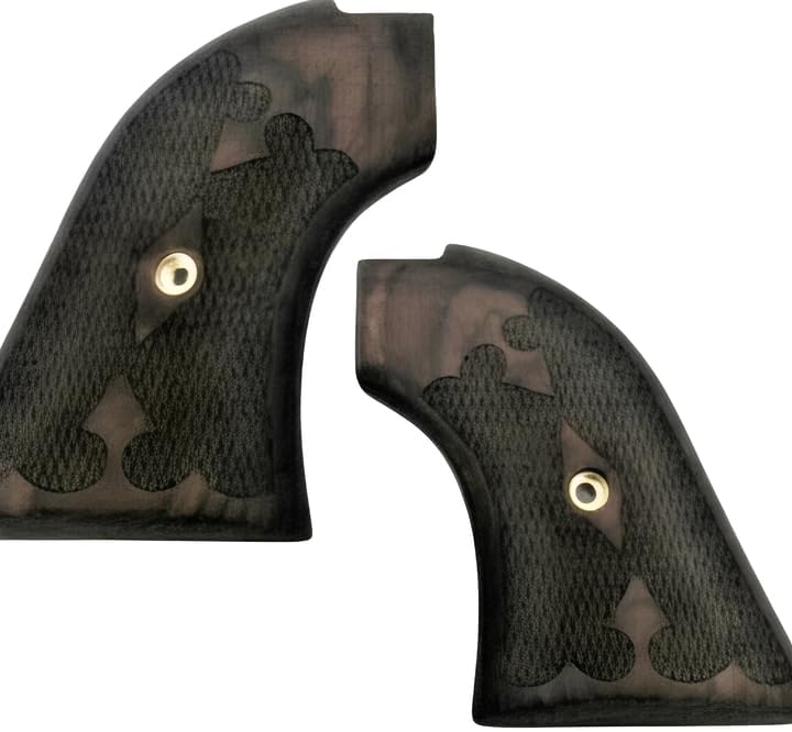 Miniatura 2 de Premium Gun Grips Repuesto compatible para Heritage Arms Rough Rider Rosewood Grips Gentleman Modelo .22 y .22 mag