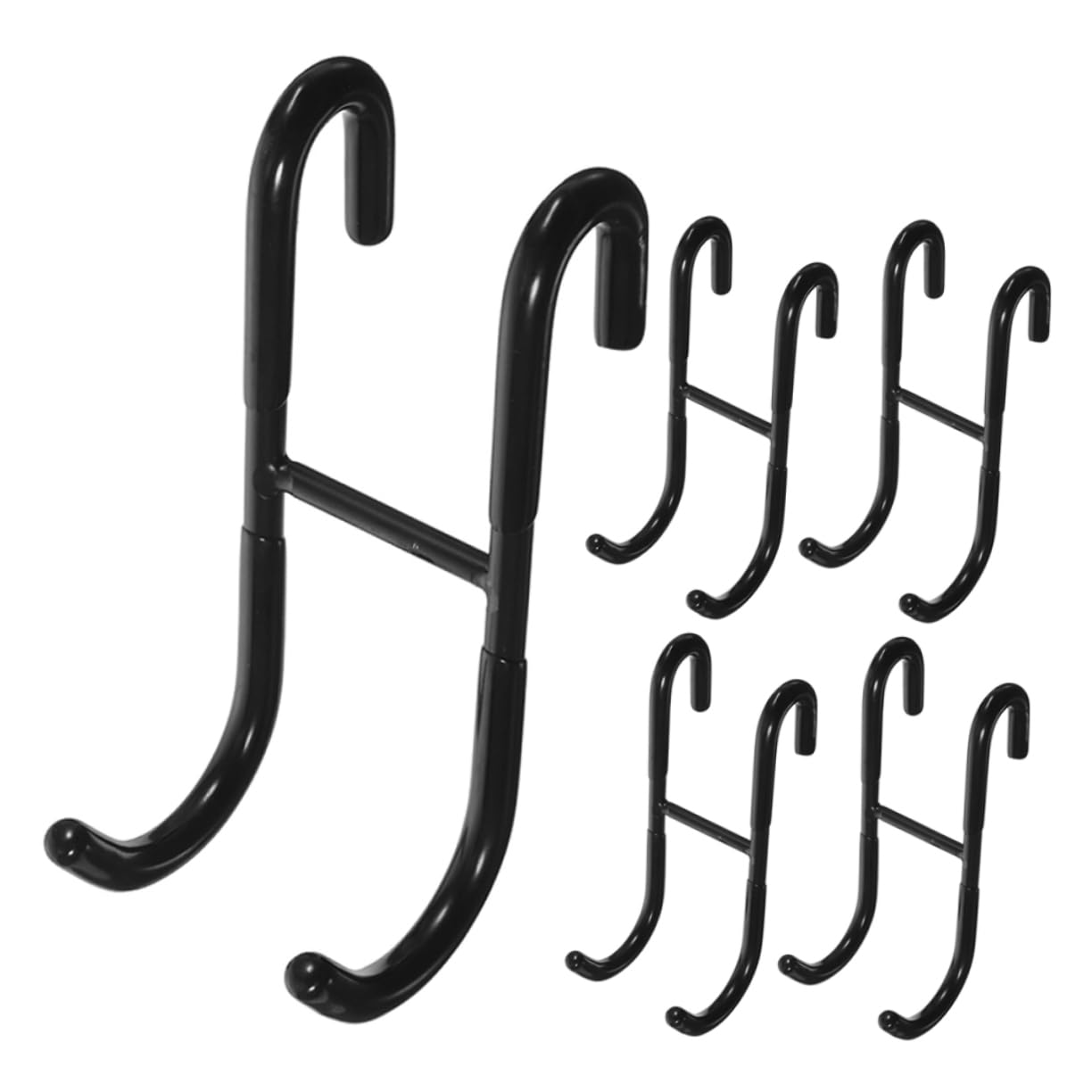 SOLUSTRE Shower Towel Hook 5 Pack Glass Shower Door Hooks Space Saving Easy to Install for Bathroom Kitchen