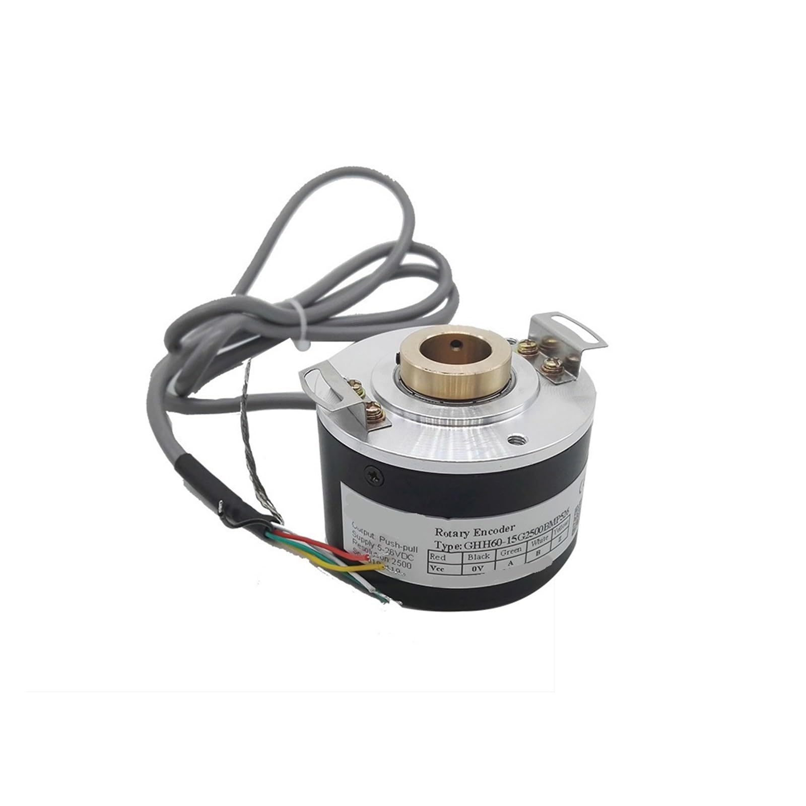 Encoder rotativo ad albero cavo serie GHH60 10MM 12MM 15MM 100~5000P/R(10mm,NPN output,200PPR)