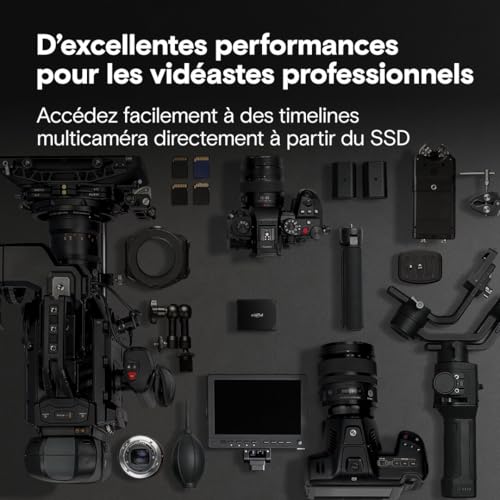 Crucial X10 Pro 2To SSD Externe évitez la saturation de votre Mac PC