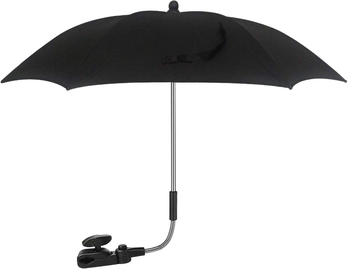 Primesportsshop Universal Uv Parasol Sun Canopy For Pushchairs And Buggy Clip On Stroller Umbrella Baby Buggy Sun Parasol With Adjustable Fixing Clamp Amazon Co Uk Baby Products