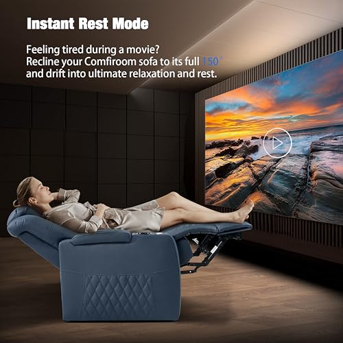 Luxury recliner sofa home theater