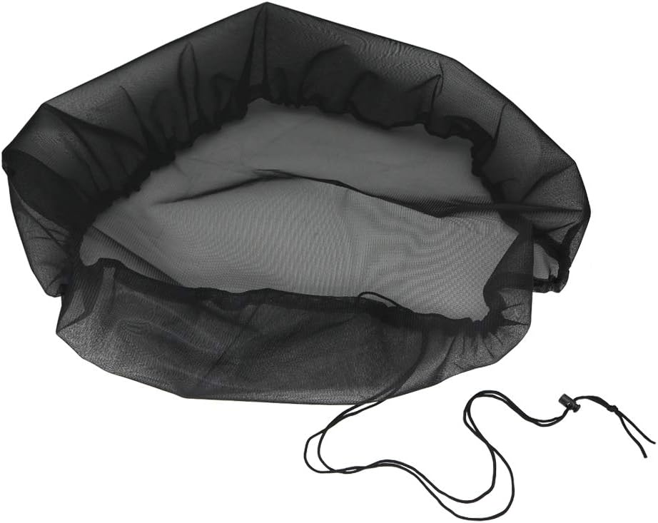 2 Pack Mesh Cover for Rain Barrel - Keep Mosquitoes and Debris Out of Water Collection Buckets - Accessories