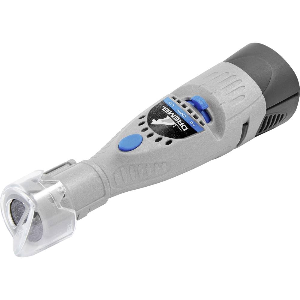 Dremel 7020 PGK Tagliaunghie per Animali Domestici, 6 V, con 4 Mole Abrasive per Taglio Delicatamente Unghie del Cane Grey