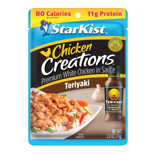 Image of StarKist Chicken Creations Teriyaki, 2.6oz Pouch, 12-Pack