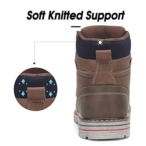 Mishansha unisex adult Lining Outdoor Anti Slip Water Resistant Warm Snow Boot4