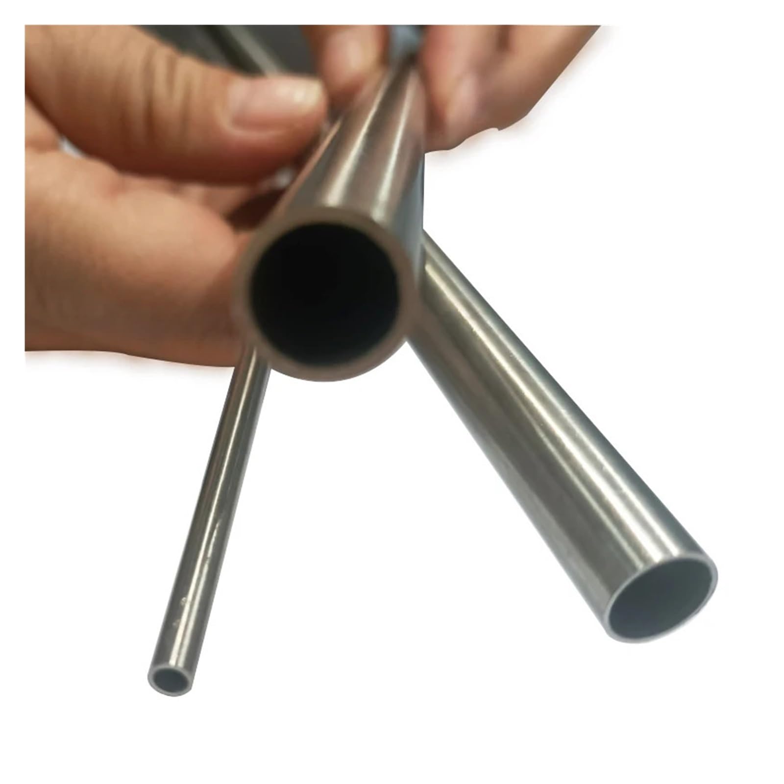 Stainless Steel Tubes 304 Stainless Steel Round Capillary Seamless Straight Tube 4x2mm 8x6mm 13x11mm 14x12mm 10x8mm 16x14mm18x16mm 250mm/500mm for DIY(250mm,OD 12 x ID 8mm 1pcs)