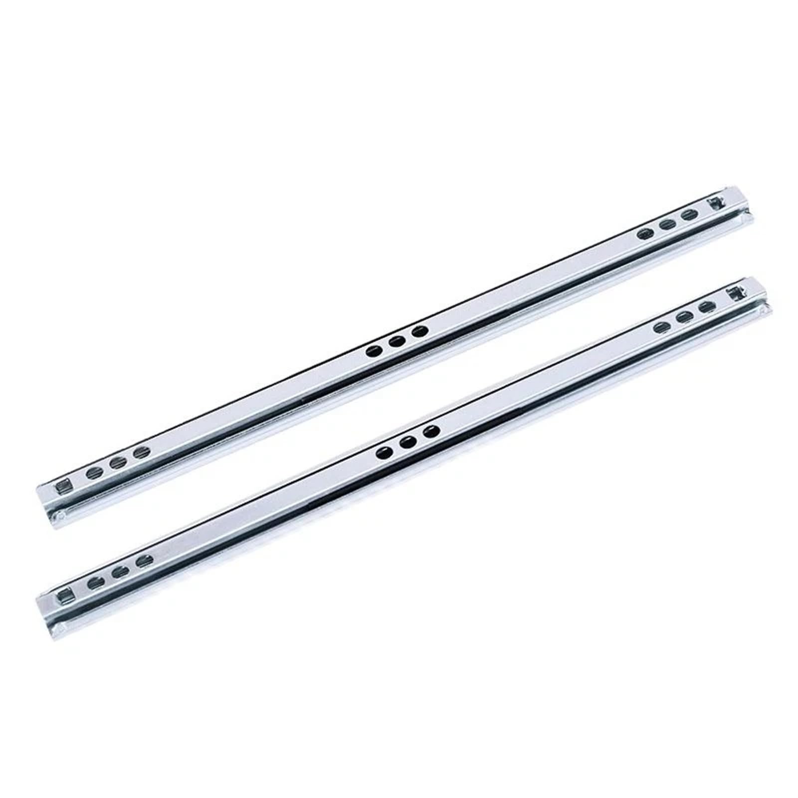 Hudfvioi 342Mm Drawer Runners 2Pcs 8"-16" Ball Bearing Drawer Slides Furniture Slide Steel Keyboard Cabinet Cupboard Runners For Drawer(342Mm)