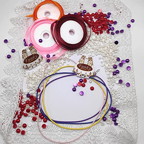 Image of DIY Crafts 200 Pcs, Multi Colour # 3, Blank White /Multi Kraft Paper Jewelry Necklace Bracelet Display Hanging (200 Pcs, Multi Colour # 3)