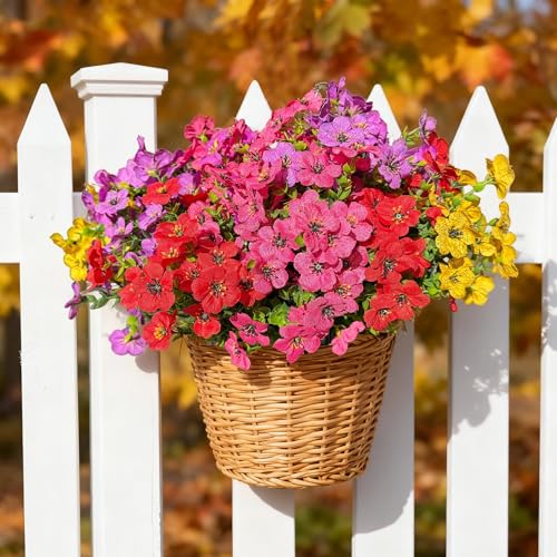 Save 30% on 12 Bundles Artificial Flowers for Home & Garden Decor