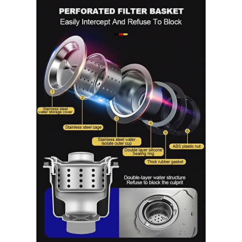 Rectangular Wall Mount Sink,Commercial Catering Sink Free Standing,W/Cold And Hot Water Pipe Faucet,W/ Storage Shelves,For Garage, Restaurant, Kitchen, Laundry Room, Bar, Cafe. ( Color : Pull Faucet , #TOP7