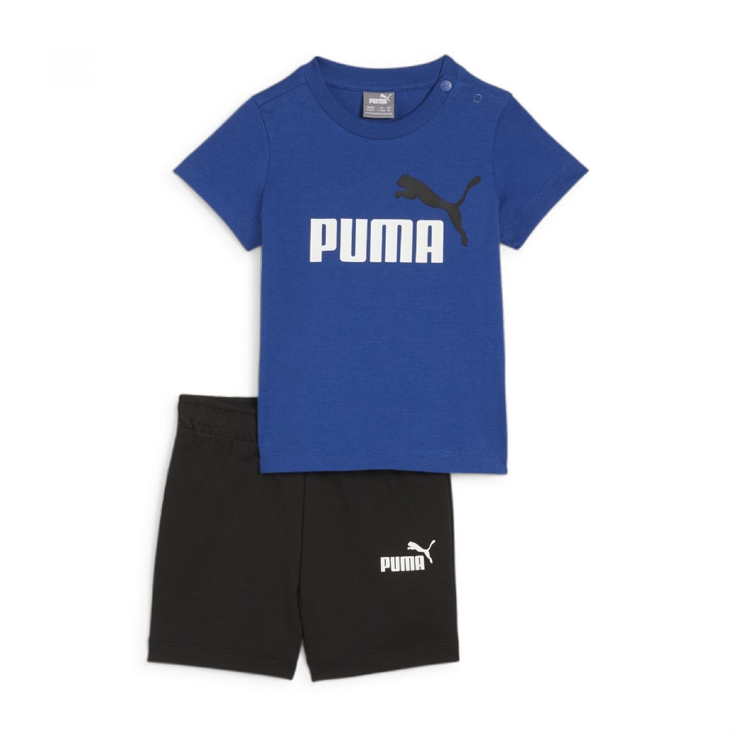 PUMA Conjunto de Camiseta Y Pantalones Cortos Minicats Chándal Unisex niños
