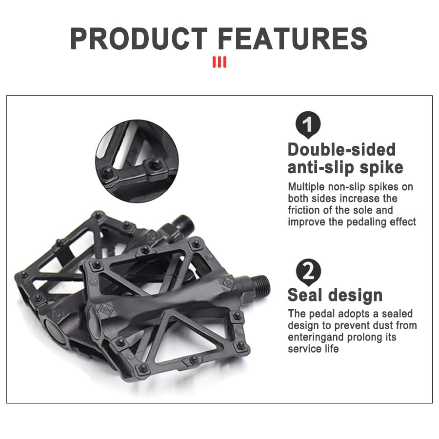 Pédales De Vélo Avec Sangles Pédales Et Sangles De Vélo D'exercice