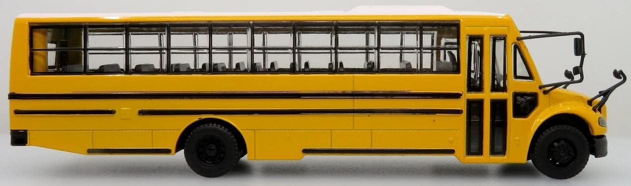 Thomas Saf-T-Liner C2 School Bus 1/54 Scale with Well Detailed Both Inside and Out!