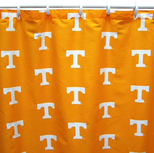 Image of College Covers Everything Comfy Tennessee Volunteers Bright and Colorful Shower Curtain Cover