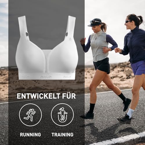 Odlo Padded High Sport BH für Damen - High Support für Fitness – Ansicht 3